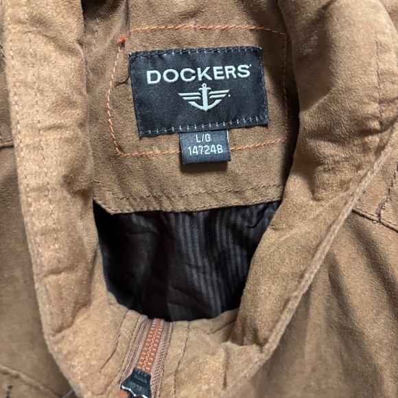Dockers Lara Brown bomber jacket. Large - Picture 2 of 3